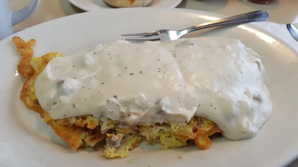 Cheese Potato Omelette